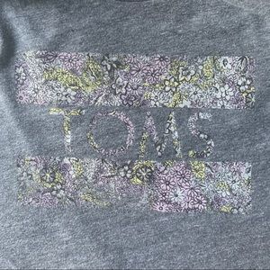 Boyfriend Fit Purple Floral Logo T-Shirt